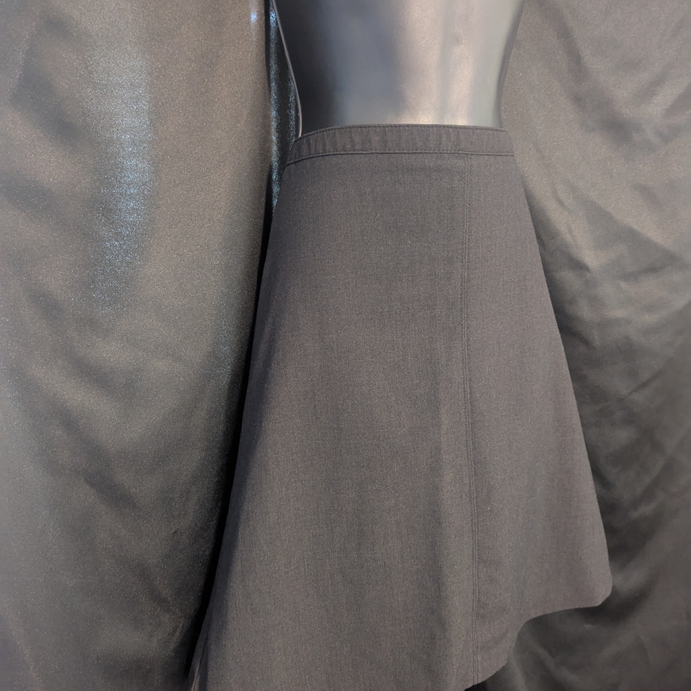 Jones New York Classic Gray A-Line Skirt